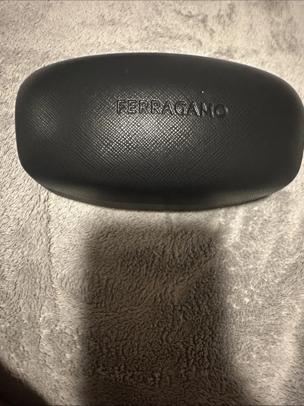 Salvatore Ferragamo Silver Frame Black Gradient Lens Sunglasses